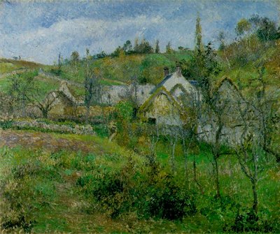 El Valhermeil, cerca de Pontoise, 1880 de Camille Jacob Pissarro