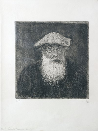 Camille Pissarro, por él mismo, c1890 de Camille Pissarro