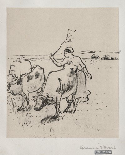 Vaquero de Camille Pissarro