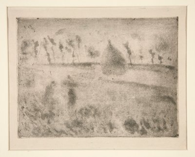 Efecto lluvia de Camille Pissarro