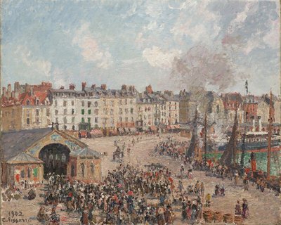 Pescadería de Camille Pissarro