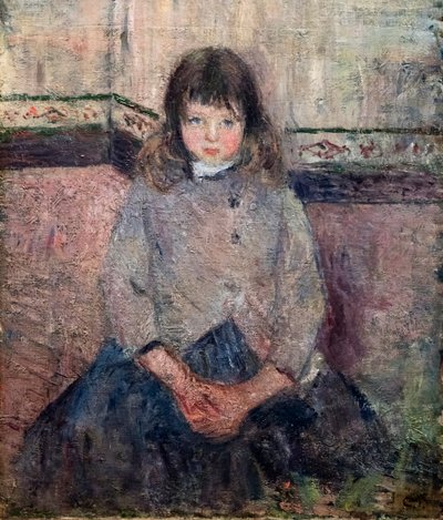 Félix Pissaro con falda de Camille Pissarro