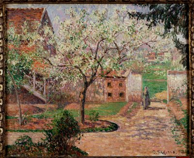 Jardín en Eragny de Camille Jacob Pissarro