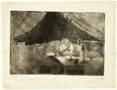 La abuela: La madre del artista de Camille Pissarro