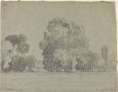 Arboleda de Camille Pissarro