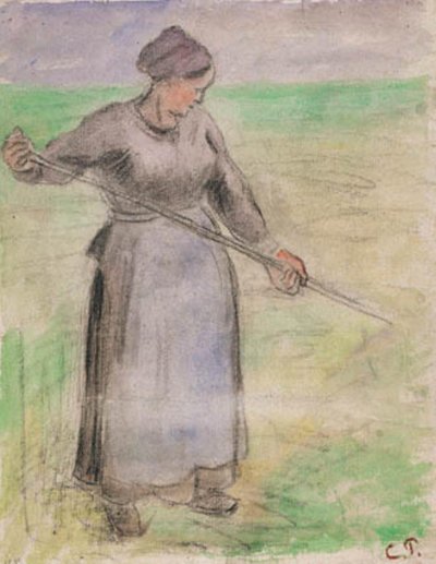 Segador de Camille Pissarro