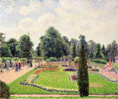 Jardines de Kew - Camino al Gran Invernadero de Camille Jacob Pissarro