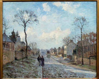 La ruta de Louveciennes de Camille Jacob Pissarro