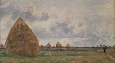 Paisaje con Pajares de Camille Pissarro