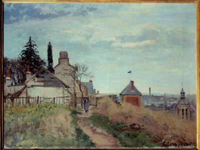 Le palais de justice à Pontoise de Camille Jacob Pissarro