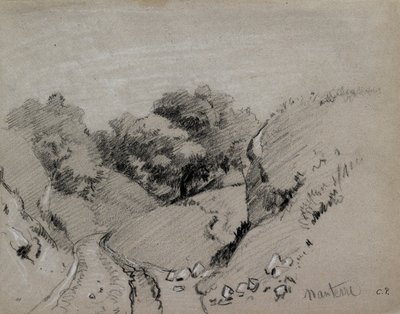 Nanterre, c. 1860 de Camille Pissarro