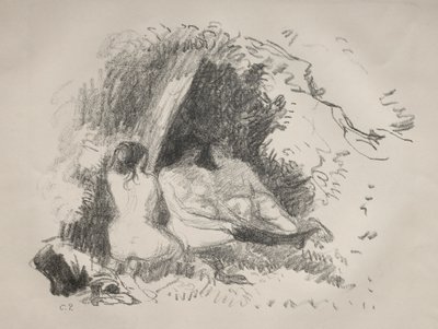 Nude Women de Camille Pissarro