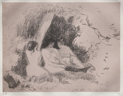 Nude Women de Camille Pissarro