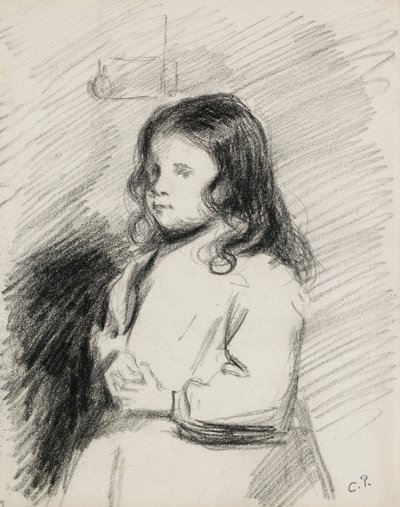 Retrato de Ludovic-Rodo Pissarro 1878-1952, c1883-1884 de Camille Pissarro