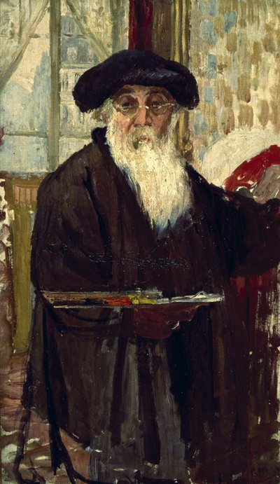 Autorretrato, c.1898 de Camille Jacob Pissarro