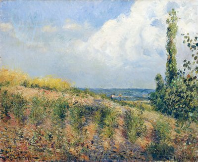La tormenta que se aproxima de Camille Pissarro