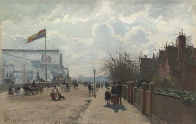 El Palacio de Cristal de Camille Pissarro