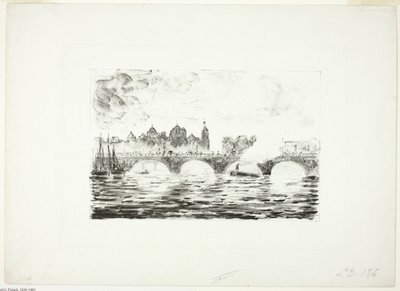 Las Casas del Parlamento, Londres de Camille Pissarro