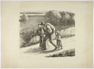 Los vagabundos de Camille Pissarro