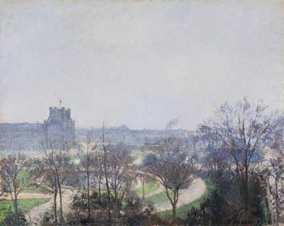 Jardines de las Tullerías de Camille Pissarro