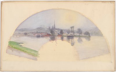 Vista de Ruan de Camille Pissarro