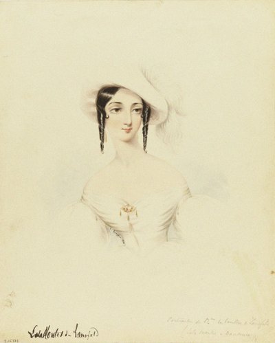 Retrato de la bailarina Lola Montez, 1846 de Camille Roqueplan