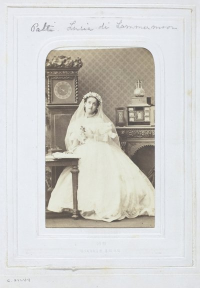 Adelina Patti, 1860-69 de Camille Silvy