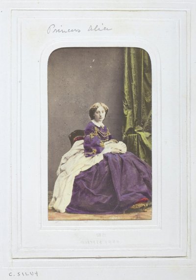 Princesa Alicia, 1860-69 de Camille Silvy
