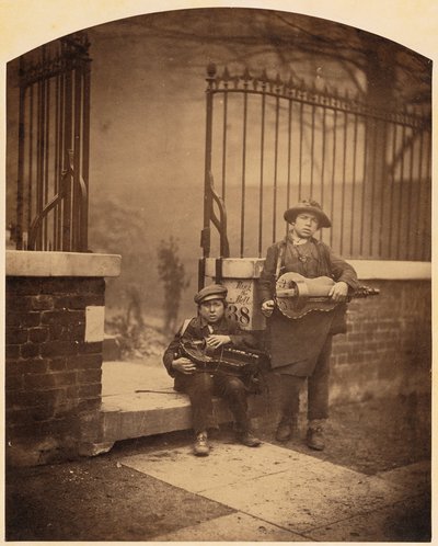 Músicos Callejeros de Camille Silvy