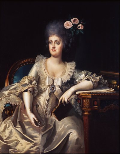 Retrato de María Carolina de Austria de Camillo Landini