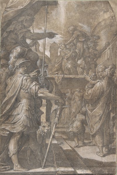 Martirio de una santa femenina de Camillo Procaccini