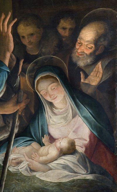Natividad, detalle de 3498491 de Camillo Procaccini