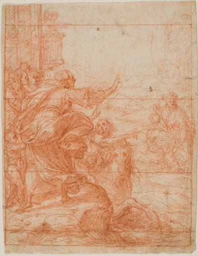 El milagro del río Ticino de Camillo Procaccini