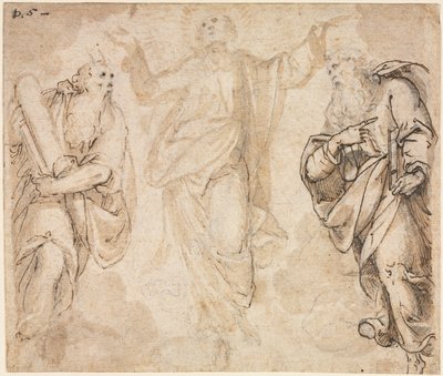 La Transfiguración (recto) de Camillo Procaccini