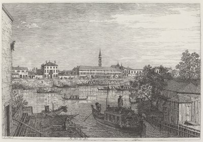 Ale Porte del Dolo de Canaletto