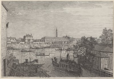 Ale Porto del Dolo, c. 1735-1746 de Canaletto