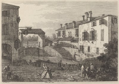 Le Porte Del Dolo de Canaletto