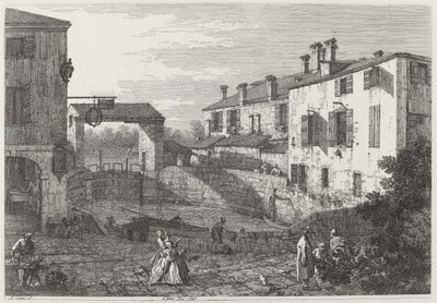 Le Porte Del Dolo, c. 1735-1746 de Canaletto
