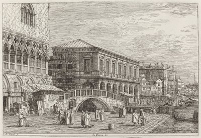 Le Preson. V. [abajo a la izquierda] de Canaletto