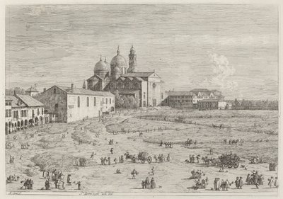 S. Giustina en pra della Vale de Canaletto