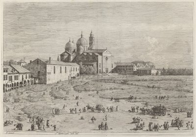 S. Giustina en pra della Vale de Canaletto