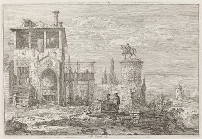 El Monumento Ecuestre de Canaletto