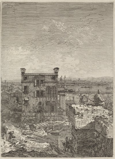 La Casa con el Peristilo de Canaletto