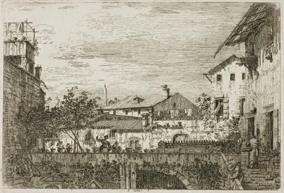 La terraza, de Vedute de Canaletto