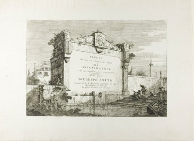 Página de Título, de Vedute de Canaletto