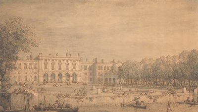 Vista de Old Somerset House desde el Támesis de Canaletto