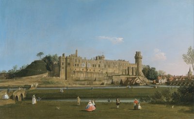 Castillo de Warwick de Canaletto