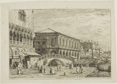 Le Preson. V., de Vedute de Canaletto