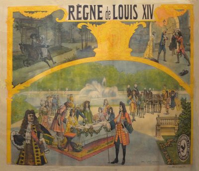 Le Regne de Louis XIV cartel 1904 de Candido Aragonez de Faria