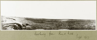 Mirando desde Kurd Hill, septiembre de 1917 de Capt. Arthur Rhodes